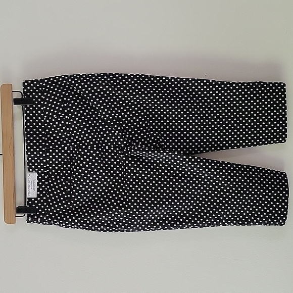 NWT Chico's Brigitte Dot Capri in Black Size 2 - Picture 3 of 7